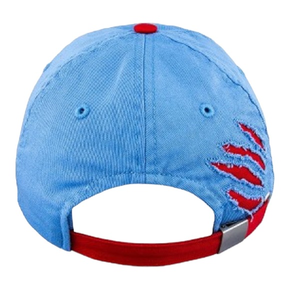 Disney Parks Stitch Kids Youth Baseball Cap - Stitch Wuz Here Blue, Red Clawed - Picture 2 of 14